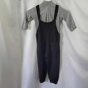 5/$30 ZARA Mock Neck Long Sleeve + ZARA Knit Overalls